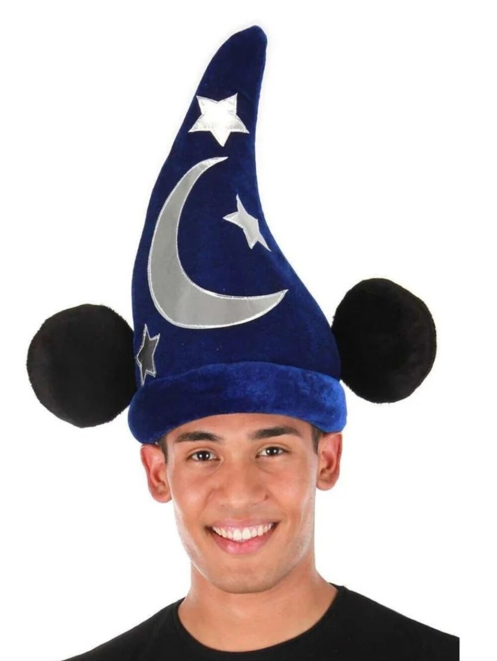 Disney parks Blue Mickey Mouse Sorceder Fantasia Plush hat OS